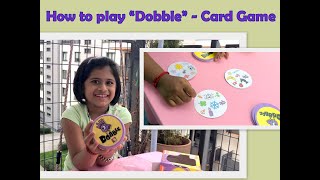 How to play Dobble  Card Game [upl. by Yeldar409]