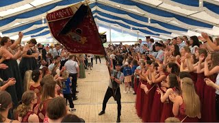 150 Jahre Feuerwehr Berching 2023  Fahneneinzug ins Festzelt [upl. by Hnacogn283]