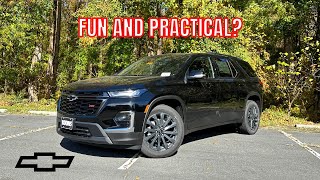 2023 Chevrolet Traverse RS  REVIEW and POV DRIVE  Is It SPORTY [upl. by Ahsinav]