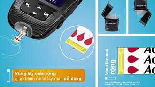 Giới thiệu máy đo đường huyết AccuChek Guide [upl. by Ahsienauq877]