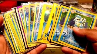 My Pokemon Blastoise Card Collection In Progress D [upl. by Ahsinan402]