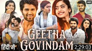 Geeta Govindam Full Movie In Hindi Dubbed  vijaydevarakonda rasmikamandananewmovie [upl. by Acirea532]