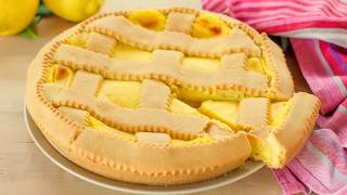 CROSTATA AL LIMONE Ricetta Facile  Fatto in casa da Benedetta [upl. by Haida]