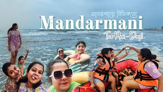 Mandarmani Weekend Tour 🌊🌊🌊  Mandarmani Sea Beach  Mandarmani Aqua Marina Drive Inn Resort  Day 1 [upl. by Aleb]