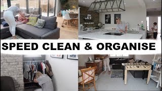 POWER HOUR SPEED CLEAN  CLEAN amp ORGANISE WITH ME  KERRY WHELPDALE [upl. by Aryad14]