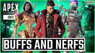 Apex Legends New End Of Buffs amp Nerfs Rework [upl. by Lehte618]