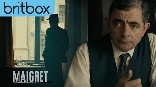 Maigret Sets A Trap  Rowan Atkinson stars as Maigret  BritBox [upl. by Ecyla926]