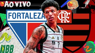 NBB CAIXA  FORTALEZA X FLAMENGO AO VIVO  23° RODADA NARRAÇÃO AO VIVO [upl. by Reneta]