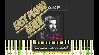 Drake  Finesse Piano Cover Tutorial w Chords amp Melody [upl. by Sprague]