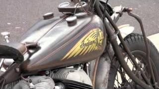 Indian Big Chief 1935 Bobber [upl. by Banquer]