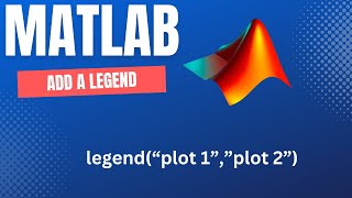 How To Add a Legend In MATLAB [upl. by Eissat]