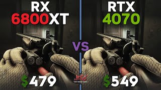 RX 6800 XT vs RTX 4070  R7 7800X3D  Tested in 15 games [upl. by Ahsram]