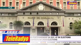 Comelec Panukalang postponement sa brgy at SK elections makakaapekto sa 2025 elections [upl. by Chubb12]