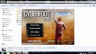 Como Descarga e Instalar Cyberfoot 2014 Actualizado [upl. by Eissak]