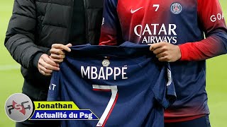 Actu PSG PSG  les ventes de maillots au plus bas sans Mbappé… [upl. by Drwde]