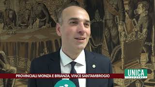 Provinciali Monza e Brianza vince Santambrogio [upl. by Ellita]