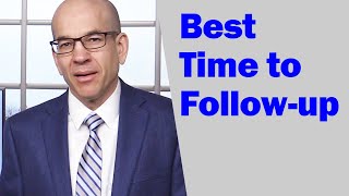 Best Time to Followup After Your First Job Interview [upl. by Hearsh]