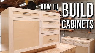 How to Build Cabinets [upl. by Inttirb]