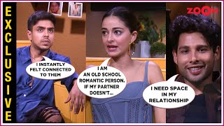 Ananya Panday Siddhant Chaturvedi amp Adarsh Gourav on Kho Gaye Hum Kahan amp their romantic love life [upl. by Enylcaj]