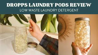 Dropps Laundry Detergent Pods Review  My thoughts after using them for a few months [upl. by Stern]