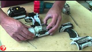 How to Repair the Leaf Spring on a Makita Power Drill [upl. by Ayerdna770]