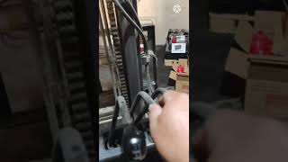 How to start Caterpillar ForkliftShorts [upl. by Lynnette]