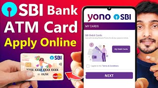 Yono sbi atm card apply  How to apply atm card in sbi yono  sbi atm card online apply  Debit Card [upl. by Amoritta]