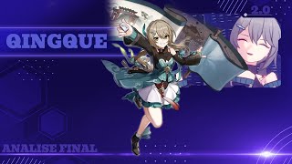 MELHOR APLICADORA DE DANO 4º  ANALISE COMPLETA DA QINGQUE  HONKAI STAR RAIL [upl. by Yddet]