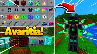 COMO INSTALAR O ADDONMOD DO AVARITIA IGUAL DE PC PARA MINECRAFT PE Bedrock edition [upl. by Gerry]