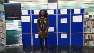 Poetry By Heart East London County Contest Romford Library 2015 Part 1 [upl. by Enyehc]