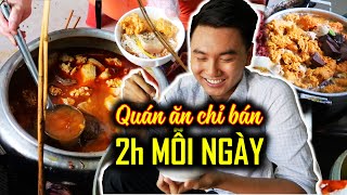 Du lịch ẩm thực Huế 3 QUÁN ĂN 70 NĂM chỉ bán 2 tiếng mỗi ngày [upl. by Airec]