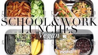 Vegan School amp Work Lunch Ideas 2  JessBeautician [upl. by Yeargain]