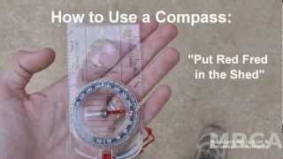 Compass 101  How to Use a Baseplate Compass [upl. by Aihsema]