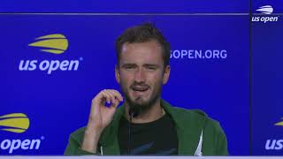 Daniil Medvedev quotToday Dominic played like a real championquot  US Open 2020 Press Conference [upl. by Mok]