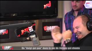 Jérémy chante KeenV avec un quotdoigt qui puequot sous voire dans le nez CauetNRJ [upl. by Alviani]