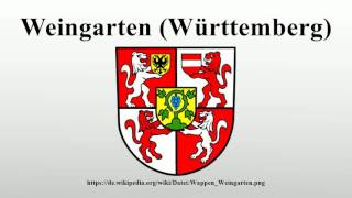 Weingarten Württemberg [upl. by Albertina]