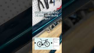 2022 Cannondale SuperSix Evo Hi Mod Bike Road Build Project Part 1 [upl. by Pallua]