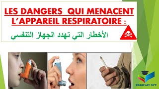 les dangers qui menacent l’appareil respiratoire 3ac biof [upl. by Ocisnarf]