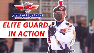 ELITE GUARD IN ACTIONSECURIDO GUARD SERVICES SDN BHD [upl. by Alesi311]