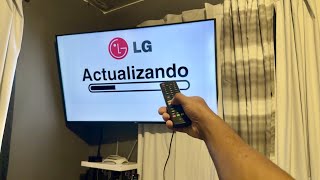 Como actualizar televisor LG con WebOS si esta lento [upl. by Aneehsyt]