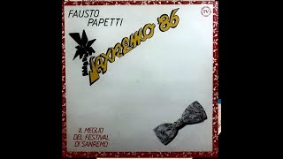 A9 Uno SullAltro Fausto Papetti Saxremo 86 [upl. by Dadivitan]