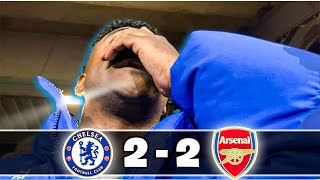 2 Goal Lead amp We BOTTLED It  Chelsea 22 Arsenal Vlog Ft carefreelewisg [upl. by Gowon]