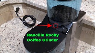 ✅ How To Use Rancilio Rocky Espresso Coffee Grinder Review [upl. by Matthiew25]