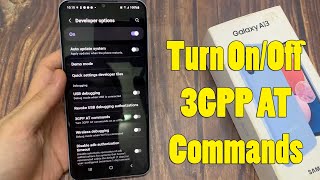 How to Turn OnOff 3GPP AT Commands Samsung Galaxy S23 Ultra [upl. by Trager]