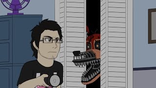 Markiplier Animated  Five Nights At Freddys 4 Animation [upl. by Arimay]