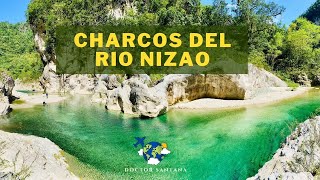 CHARCOS DEL RIO NIZAO LOS CACAOS EL RIO MÁS VERDE DE REPÚBLICA DOMINICANA [upl. by Casteel]