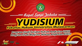 Rapat Senat Terbuka Yudisium Gelombang 1 Tahun 2024 Fakultas Hukum Universitas Mulawarman [upl. by Hickie]