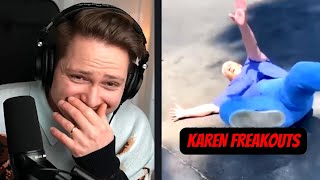 Laugh You Lose  Karen Freakout Compilation [upl. by Ydnat573]