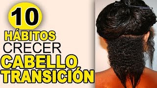 10 hábitos que harán crecer tu cabello en transición  Los Rizos de Yarah [upl. by Switzer399]