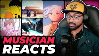 First Time Reacting to NEW Anime Openings 2024  Musician Reacts [upl. by Inanuah871]